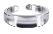 High Polish Sterling Silver Toe Ring Plain 5MM Toering