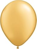Gold Latex 12" Balloons 100 Per Unit