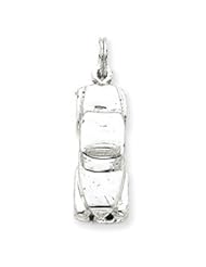 Sterling Silver Car Charm QC4794"