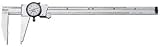 Starrett 120-12 Dial Caliper, 12, White Dial, without Case
