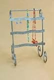 Silver tone Jewelry Earring Necklace Rack Stand Holder display organizer ear ring New