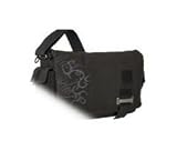 SNM-15F Dark Gray Canvas Mesngr Bag for Notebook Laptop 15.4IN
