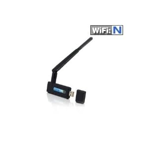 Hawking Technology Hi -Gain Wireless-150N USB Network Adapter with Range Amplifier (HAWNU1)  