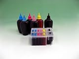 エプソンIC1BK02/IC5CL02詰め替え簡単インクカートリッジ詰め替え用インクボトルセットの画像