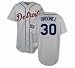 Magglio Ordonez Detroit Tigers Authentic Road Jersey, With #30 from Majestic Athletic