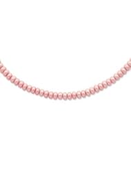 Sterling Silver 6-7mm FW Cult. Pearl Rose Necklace