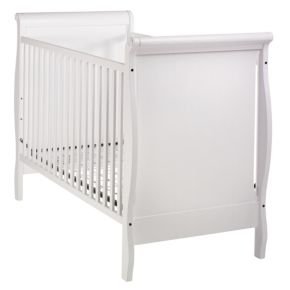 white sleigh cot package