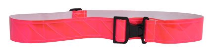 Vinyl Belt w/ Buckle Closure (Pink)