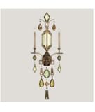 Fine Art Lamps 727050-1 Encased Gems 1 Light Wall Sconce in Gold with Citrine-Carnelian-Brown-Amber crystal
