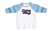 I Love Jesus Toddler Raglan T-Shirt