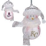 Kansas City Royals MLB Home Run Snowman Ornament (3