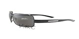 Prada Sunglasses SPR54I GREY MATTE BLACK 1BO1A1