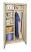 Storelogic 1UFA5 Unassembled Combo Cabinet, H 72, W 36, Sand
