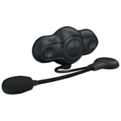 Noisehush N800 Interphone Motorcycle Helmet Bluetooth Headset by Naztech