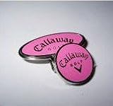 Brand New Callaway Magnetic Golf Ball Marker & Hat Clip Pink