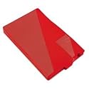 Smead End Tab Vinyl Out Guide, Legal, Red, 50 per Box (61970)