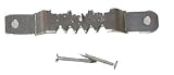 100 Sawtooth Picture Hangers 1 7/8 Inch W/Nails