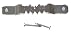 100 Sawtooth Picture Hangers 1 7/8 Inch W/Nails