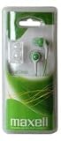Maxell COLOUR-CANALZ-GR In-Ear Headphones in Green