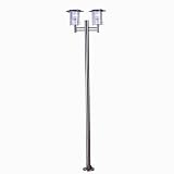 Unique Arts Executive Series Double Tower, Stainless Steel