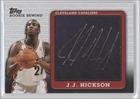 2009-10 Topps Rookie Rewind Jumbo Jersey Autographs #JJAJJH - J.J. Hickson/99