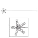 Girl Thing Rhinestone Star Hair Pin