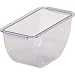 San Jamar BD105 1.5 pt Dome and Mini Dome Deep Tray (Pack of 6)