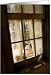 welcome home-window-antique-oil lamp Card