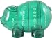 Money Savvy Piggy Bank - Green