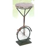GARDEN　COLLECTION　【86152】　フラワースタンド　φ270×630mm　2.6kg　木、鉄製