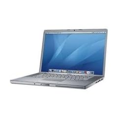 Apple MacBook Pro 39,1 cm (15,4 Zoll) WXGA+ Notebook (Intel Core Duo 2 GHz  512 MB RAM , 80 GB HDD, DVD+/-RW, OS X 10.4.x)