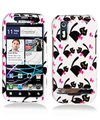 Motorola Photon 4G MB855 Cat Bow Tie Cell Phone Snap-on Cover Faceplate / E ....