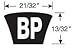 Gates BP57 Predator Single Belts 9186-0057