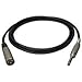 TecNec Premium Quality XLR Male-1/4 Stereo Male Audio Cable 3ft
