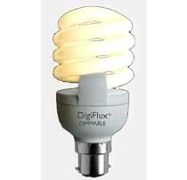Varilight Low Energy Lighting Spirals 20w B22d/BC Warm White 16000 Hours