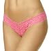 Low rise thong Flamingo