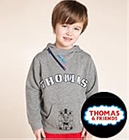 Cotton Rich Thomas & Friends™ Long Sleeve Hooded Top