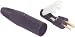 Neutrik NC3MEZY-B Easycon XLR Male Black
