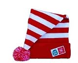 Dr Seuss: The Cat in The Hat winter beanie hat Toboggan (youth)