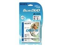Childrens Toyshop  Computer : 5 Pack 8cm DVD-R 30 Min - Blister