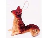 Brushkins by Nature's Accents Fox, Sitting, Ornament