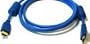 28AWG High Speed HDMI Cable w/Ferrite Cores, Blue (6 feet)