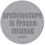 Architecture Quote Auto Glass Sticker