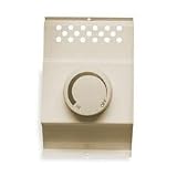 Cadet BTF2A Double Pole Thermostat, Almond, Mounts On CADET Baseboard Heater