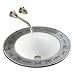Kohler K-14283-MP Camber Self - Rimming Lav with Mythical Beasts Design with Platinum Border - K-14283-MP