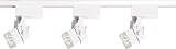 Nuvo Lighting TK310 3-Light 50-Watt MR16 Square Head Track Light Kit - White