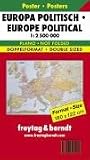 Europa politisch 1 2,5 Mio - Poster-Karte Doppelblatt - 
