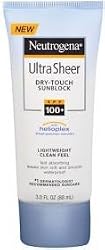 Neutrogena Ultra Sheer Dry-Touch Sunblock, SPF 100, 3 Ounce