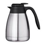 Wide Stainless Steel Carafe - 34 oz
