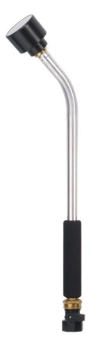 Dramm 12368 Classic Rain Watering Wand 16-Inch Length with 8-Inch Foam Grip, Silver